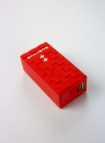 POWERBANK RED BRICK SUSIHUB, RED, small