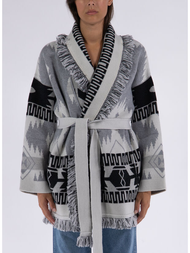 CARDIGAN ICON JACQUARD, 0602 CLOUD WHITE SNOW, large