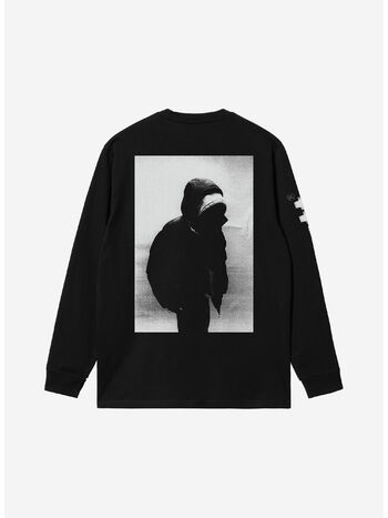 T-SHIRT ARCHIVE SCRIPT, 89XX BLACK, small