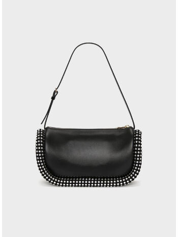 BORSA CRYSTAL BUMPER, 999 BLACK, small