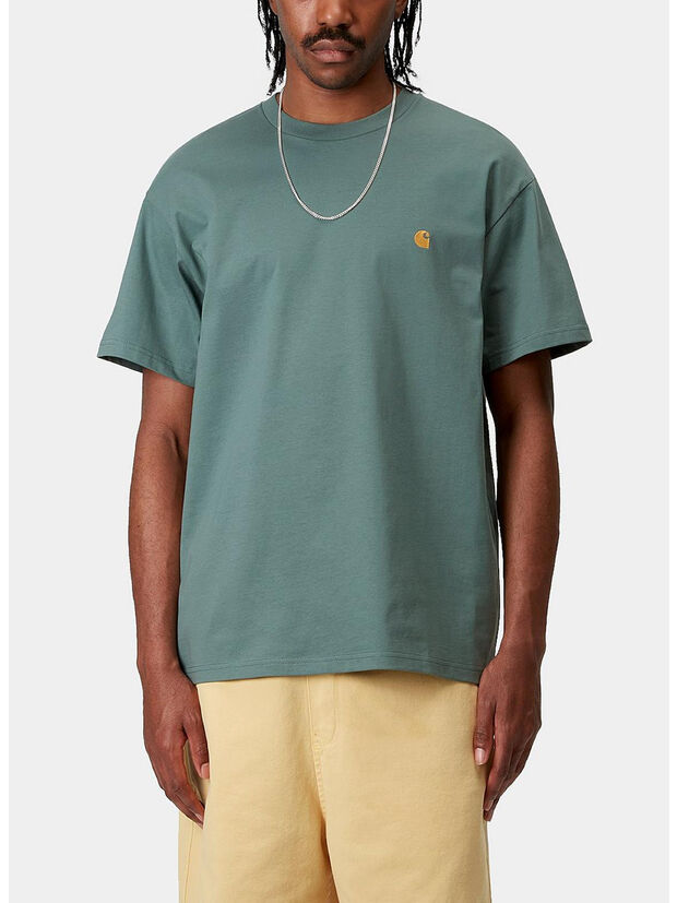 T-SHIRT S/S CHASE, 2N0XX SILVER PINE/GOLD, large