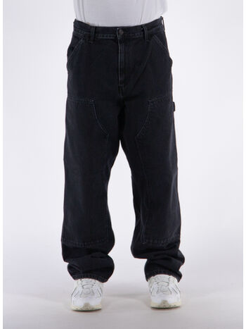 PANTALONE DOUBLE KNEE, 8906 BLACK, small
