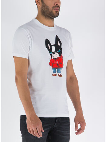 T-SHIRT RED CIRO, 100 WHITE, small