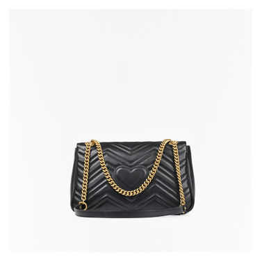 BORSA GG MARMONT MATELASSE', 1000NERO, small