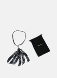 BANDANA NECKLACE, BLACK, thumb