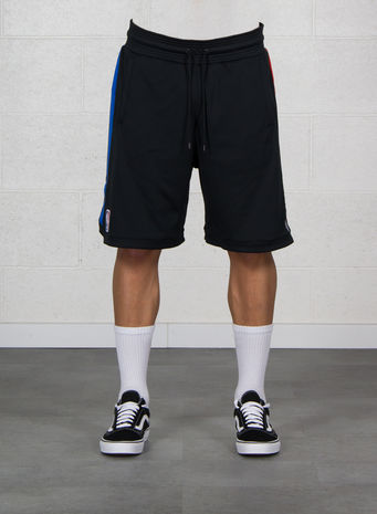 BERMUDA NBA BAND SWEATSHORT, BLACK/MULTI, small