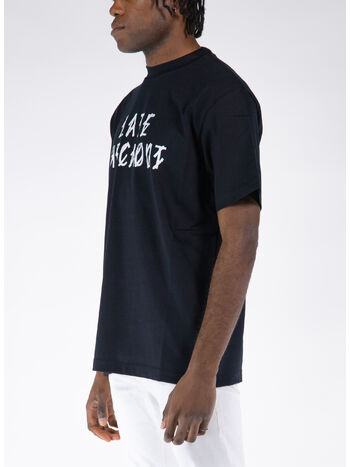 T-SHIRT ROOM 44, P410 BLACK + LATE CHECKOUT, small