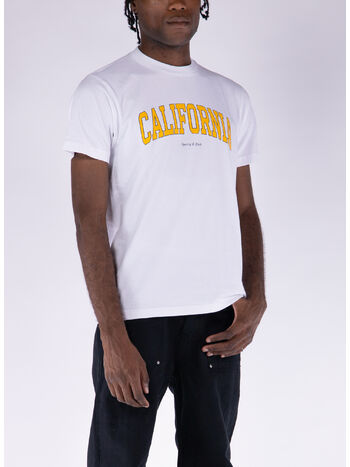 T-SHIRT CALIFORNIA, WHITE, small