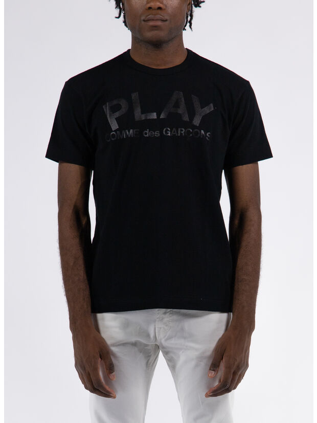 T-SHIRT PLAY, BLACK, large