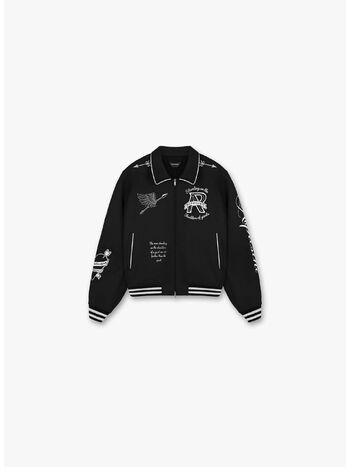 GIACCA VARSITY CHERUB, 01 JET BLACK, small