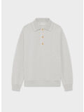 POLO DROLE LONGSLEEVE, GY GREY, thumb