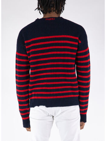 MAGLIONE A RIGHE, RGB94 BLUMARINE, small