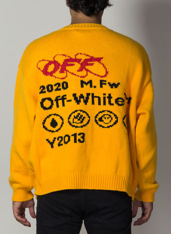 MAGLIONE INDUSTRIAL Y013, YELLOW/BLACK, small