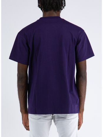 T-SHIRT S/S AMERICAN SCRIPT, 1N8XX CASSIS, small