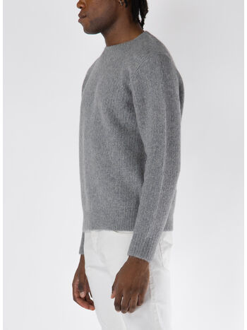 MAGLIONE ASKER, 800 GREY MELANGE, small