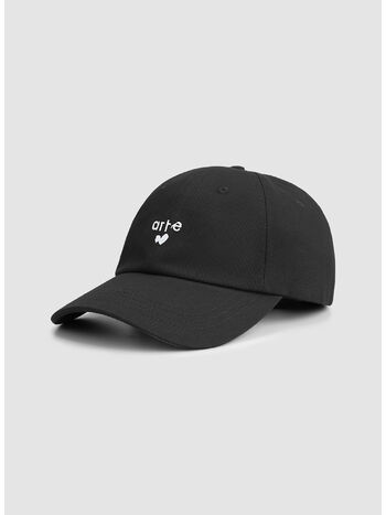CAPPELLO CON LOGO, 1 BLACK, small