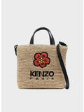 BORSA RAFIA LOGO, 99 BEIGE, thumb