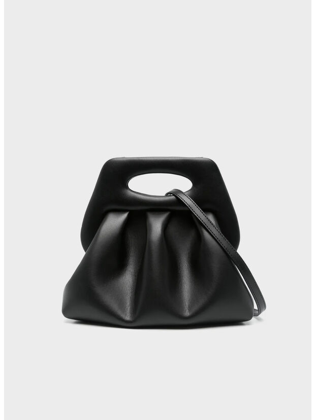 BORSA TOTE OPALIA, BLACK, large