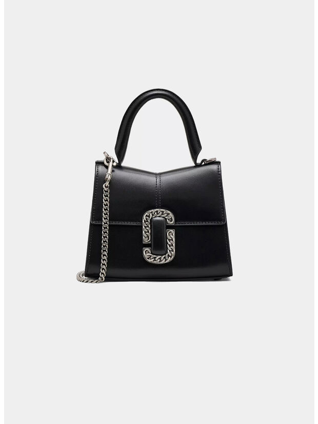 BORSA THE ST. MARC MINI TOP HANDLE, 018 BLACK SILVER, large