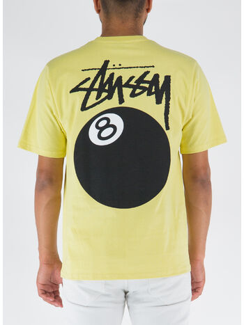T-SHIRT 8 BALL, YELLOW, small