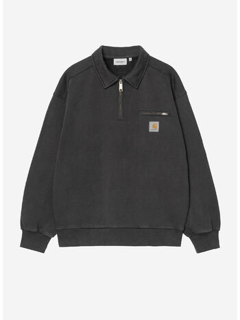 FELPA DETROIT, 8906 Black, stone washed, small