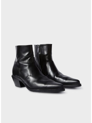 SCARPA SLIM TEXAN ANKLE BOOT, 1010 BLACK BLACK, small