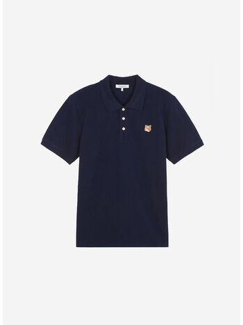 POLO FOX HEAD PATCH, P480 NAVY, small