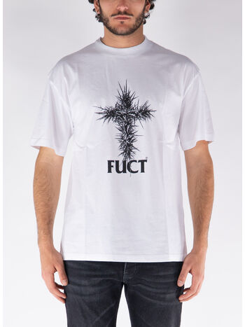 T-SHIRT THORN CROSS, WTH0001 WHITE, small