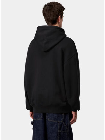 FELPA HOODED HACKWORK, 2JQXX BLACK/WALL, small