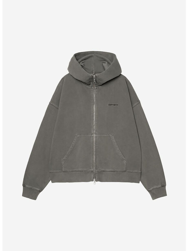 GIUBBOTTO HOODED BENTON, 87GD GRAPHITE GARMENT DYED, large