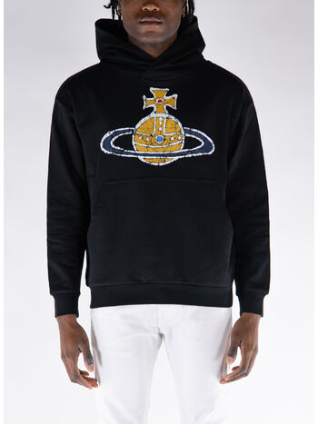 FELPA HOODIE TIME MACHINE, N401 BLACK, small