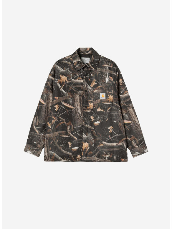 CAMICIA KANDLER, 3X5XX Camo Feather Tree, Black, medium