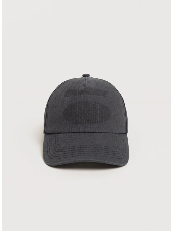CAPPELLO TRUCKER GHOST LOGO, 0001 BLACK, medium