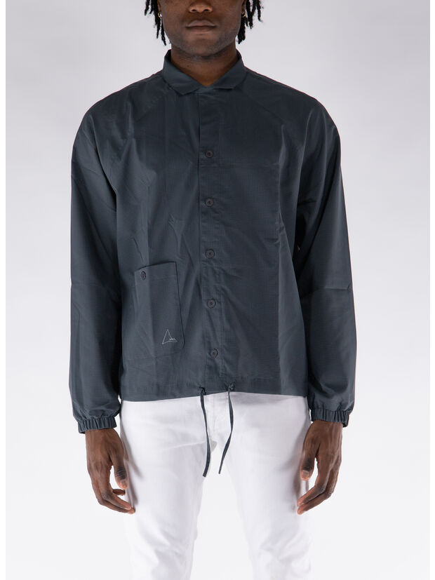 CAMICIA PREFORATED, GRY0012 GRAPHITE, large
