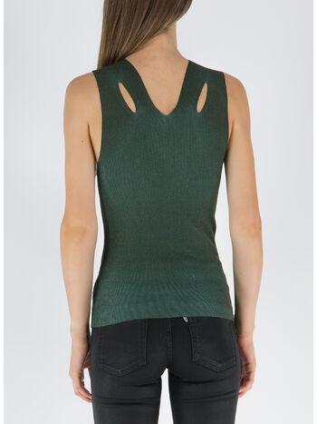 TANK DOUBLE SLIT, SHADOWGREEN/OXIGREEN, small