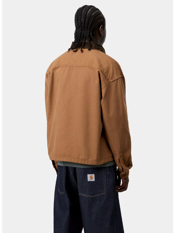 CAMICIA  PRESCOTT, 00SGD Hamilton Brown / Tobacco, garment dyed, small
