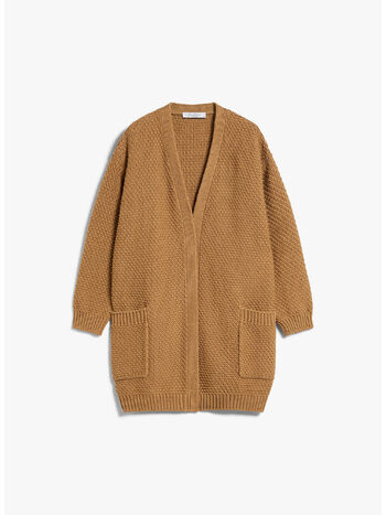 CARDIGAN ABISSI, 007 TABACCO, small