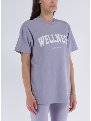 WELLNESS T-SHIRT, LILAC/WHITE VIOLA, small