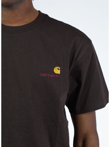 T-SHIRT S/S AMERICAN SCRIPT, 47XX, small