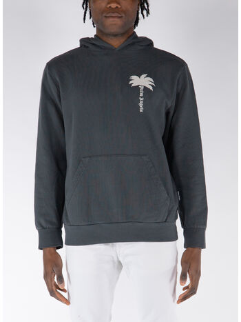 FELPA HOODIE THE PALM GD, 0703 DARK GREY OFF WHITE, small