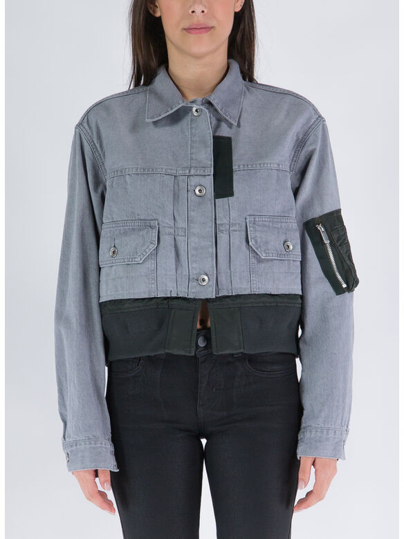 GIACCA DENIM, 301 GRAY, medium