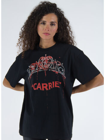 T-SHIRT CARRIE, 999 BLACK, small