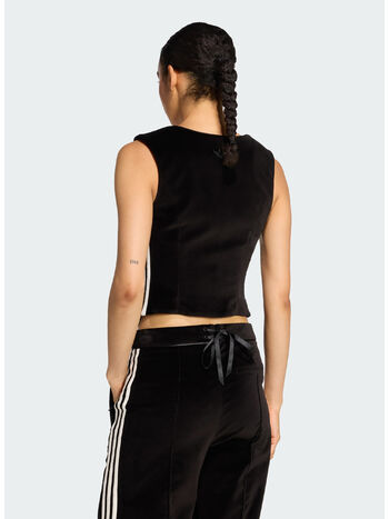 TOP A CORSETTO IN VELLUTO ORIGINALS, , small