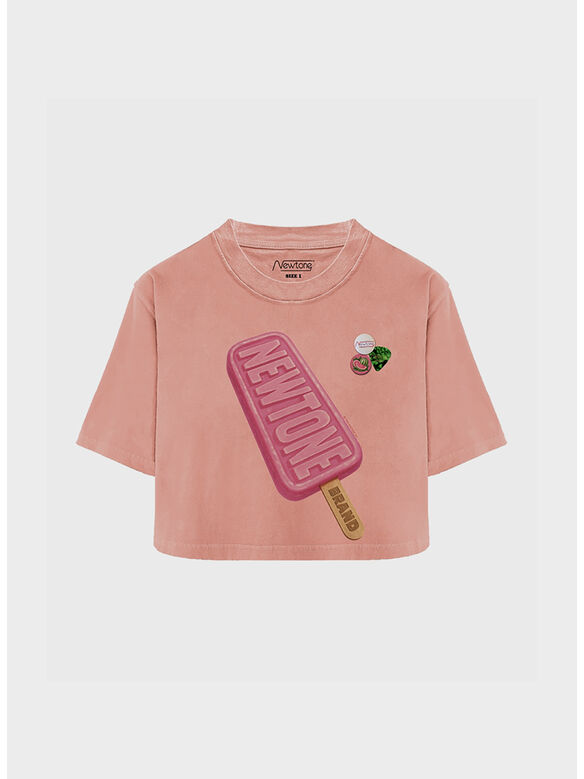 T-SHIRT CROOPER, CORAIL, medium