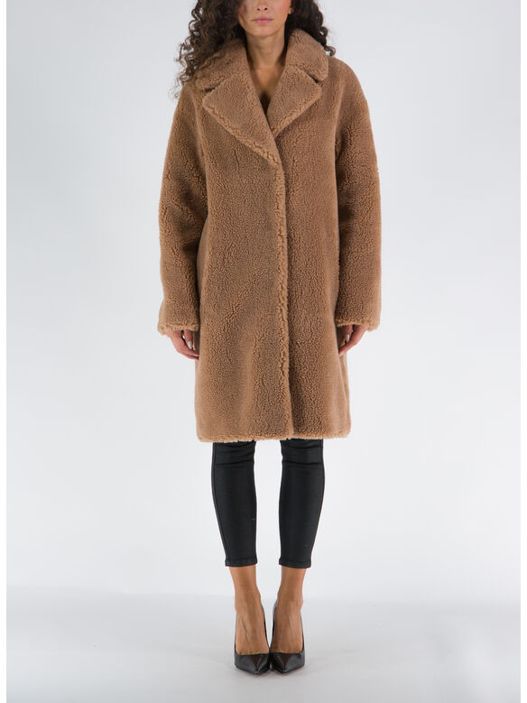 CAPPOTTO CAMILLE COCOON, 10500 SAND, medium