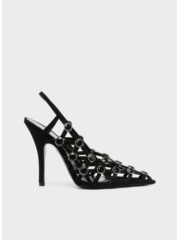 SCARPA GRID SLINGBACK 105MM, 100 BLACK, small