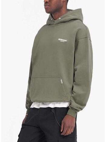 FELPA HOODIE REPRESENT OWNERS CLUB, 07 OLIVE, small