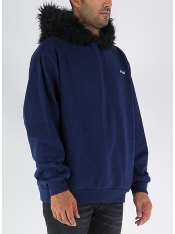 FELPA HOODIE CON LOGO, 00B80 INK, small
