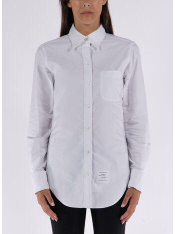 CAMICIA POINT COLLAR FRENCH, 100 WHITE, small