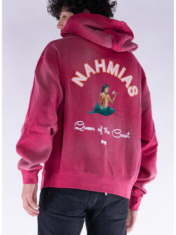 FELPA HOODIE QUEEN OF THE COAST, VINTAGE CHERRY, small